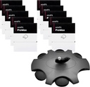 (60 Pcs) Minifit Prowax Wax Guards Suodattimet Oticon kuuloapuaineille,Oticon Minifit kuuloapuvälineet Varaosat Tarvikkeet Puhdistuspakkaus tarvikkeet(10 pakkausta)