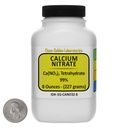 Calcium Nitrate [CA(NO3) 2] 99% AR Grade Prills 8 Oz i en rymdsparare flaska