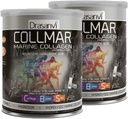 Drasanvi 2 Pack Collmar Hydrolyzed Marine Collagen kanssa Magnesiumjauhe 300g Vanilla Flavor - Espanja lisäravinteet terve iho Cartilage ja luut - auttaa minimoimaan Väsymys ja väsymys