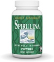 Källa Naturals Spirulina - för Immune System Support - 4 oz Powder