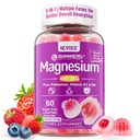 Magnesium Gummies 400mg ... 5-in-1 Magnesium Complex for Women & Men: Mag Glycinate, Citrate, Malaatti, Kloridi & Taurate W/Ashwagandha, D3 & Sinkki rentoutumista varten, Mieliala, energia ...