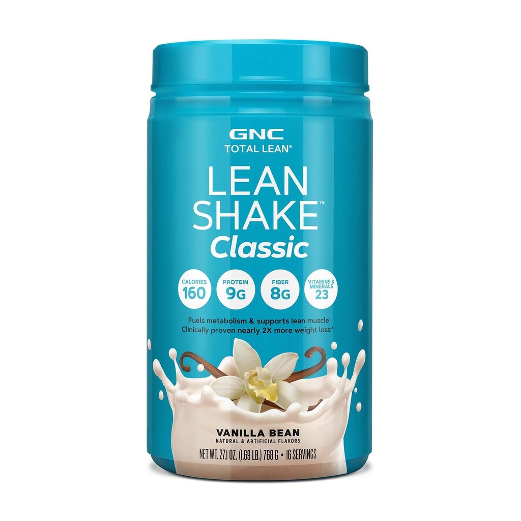 GNC Total Lean Shake Classic - Vanilla Bean (16 tarjoilua)