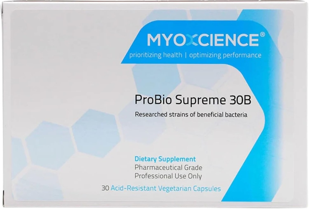 MYOXCIENCE ProBio Supreme (30 miljardia PMY) 30 kasvissyöjäkapselia