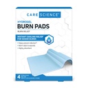 Care Science Hydrogel Sterile Burn pukeutuminen Bandage Pads for Burn Relief, 4 ct .