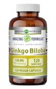 Hämmästyttävä Formula Ginkgo Biloba 120 Mg Supplement 120 Kapselia Standardoitu Sisältää 24% Ginkgo Flavone Glycosides 