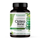 EMERALD LABS Osteo Bone Health - Immuunituki & Bone & Joint Supplement D3- vitamiinin, K2, kalsiumin, magnesiumin, OptiMSM, Meriva Phytosome & More - 90 kasvikapselia