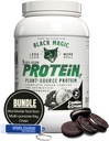 Worldwide Nutrition Bundle Yhteensopiva Black Magic Multi-Source Protein Powder - Vegan Cookies and Cream ...