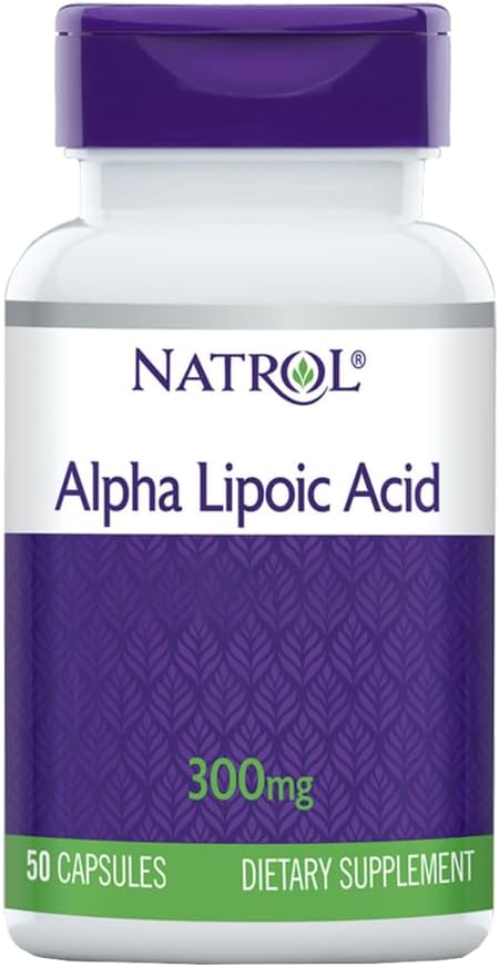 Natrol Alpha Lipoic Acid 300 mg kapselit, 50