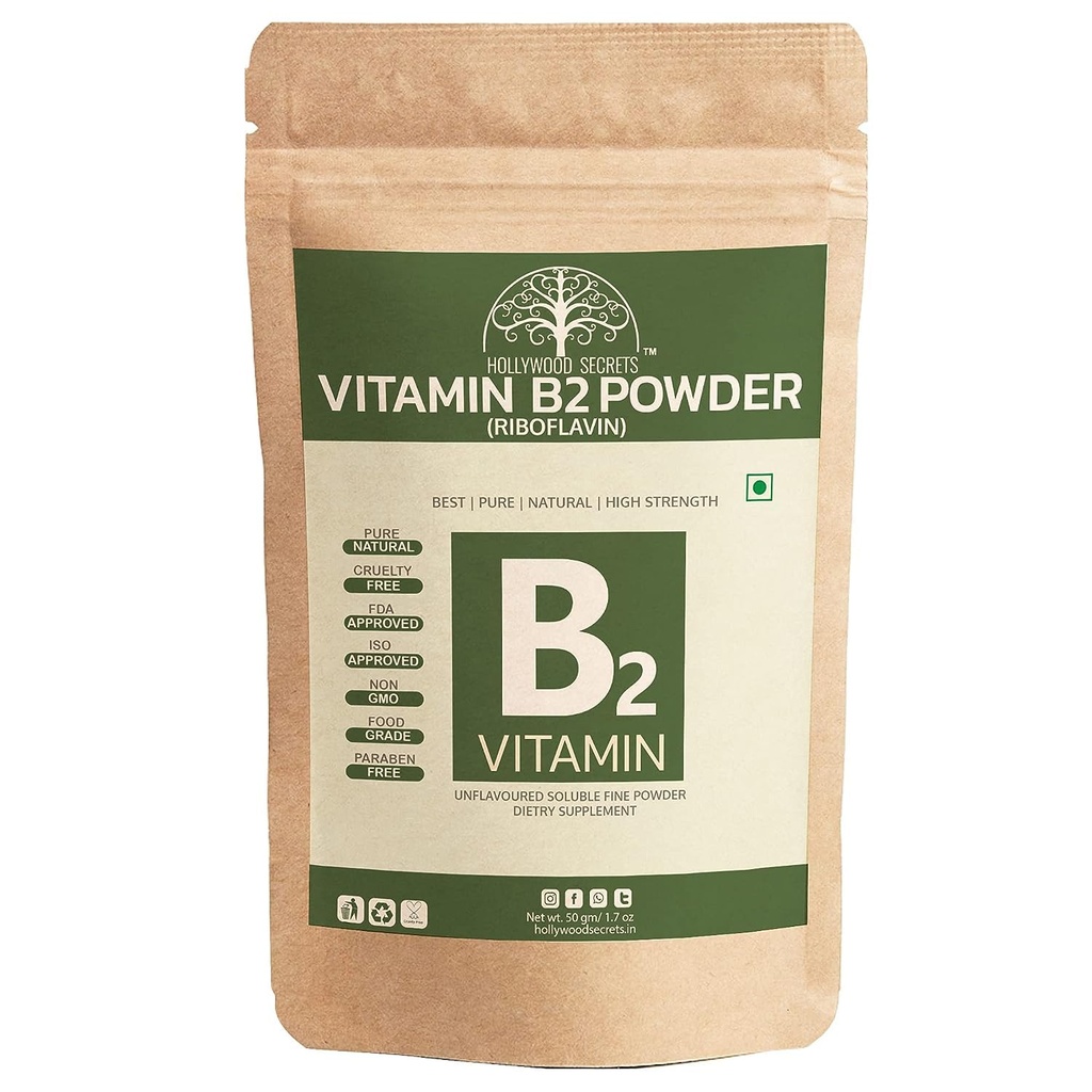 ATS B2-vitamiini Riboflaviinijauhe 50gm