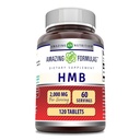 Amazing Formula HMB (Beta-Hydroksi Beta-Metyylibutyraatti) Supplement ... 2000 Mg per Serving... 120 tablettia...