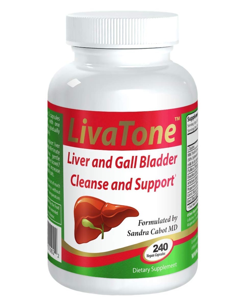 Liver och Gallbladder Cleanse - Dr. Formulerad Lever Cleanse och Detox Pills, Milk Thistle & Antioxidants (240 kapslar)