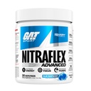 GAT SPORT Nitraflex Advanced Pre-Workout Powder, Ökar blodflödet, ökar styrka och energi, förbättrar träningsprestanda (Blue Raspberry, 30 portioner)