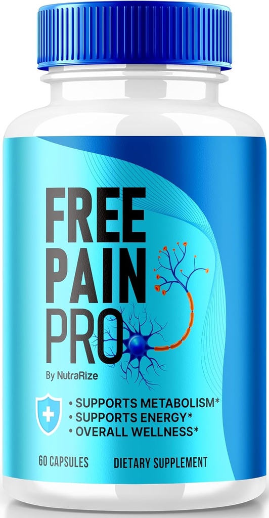NutraRize Free Pain Pro Kapselit, Virallinen Keto Formula Fit ja terve elin, Kaikki Natural täydentää tukemaan yleistä hyvinvointia, Premium FreePainPro pillereitä Review (60 kapselia)