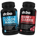 Colon Cleanser Detox & Munuaisten puhdistus - 15 päivää Colon Cleanse pillereitä Probiootti & Munuaisten Detox Tuki täydentää Karpalo - Bovel liikkuvuus täydentää suoliston vatsan turvotus Gut & Munuaiset