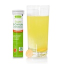 Igennus Super B-Complex Methylated Liquid B-Vitamin Effervescent Supplement, Fast Action Energy Drink, Caffeine & Sugar-Free, Orange smak, Vegan, 20 tabletter