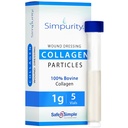 Powdered Collagen Wound Dressing - Box of Powder Vial 1g, 5 Pack - Haavojen hoito täydentää injektiopulloissa - Parannus Collagen Dressing for Wounds - Powder Collagen Haava Parannus täydentää