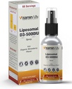Liposomal Liquid Vitamiini D3-5000IU Suihku 2 Kuukauden Supply 