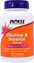 Now Foods Now Foods, (3 pakkaus) Koliini & Inositoli, 500 mg, 100 kapselia