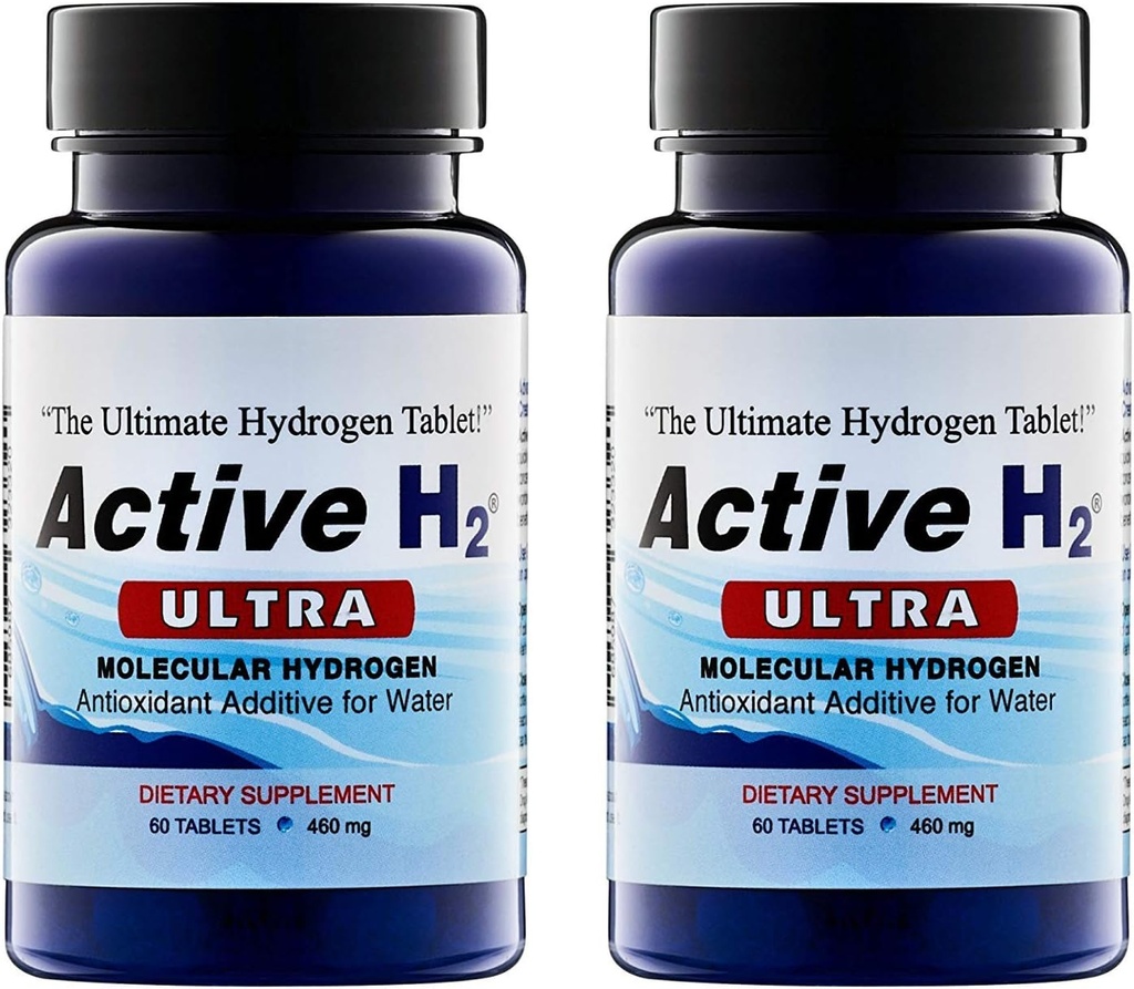 Aktiivinen H2 Ultra+ Vety Vesitabletti - Optimoi terveys, tuki immuniteetit ja tasapaino Antioksidantit hyödyt molekyylivety 120 tarjoilut