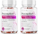 Hedelmällisyys Gummies naisille - Myo-inositoli, Foolihappo, Biotiini, B-vitamiinit - Inositoli täydentää naisten hedelmällisyys tuki, Hormonitasapaino, Ovulaatio, Prenatal Conception (60 Gummies, 2 Pack)