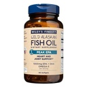 Wiley's Finest Wild Alaskan Fish Oil Peak EPA - Triple Strength Peak EPA & DHA Supplement - 1000mg Fish Oil - Omega-3s för Joint Health Support - 90 Softgels (90 portioner)