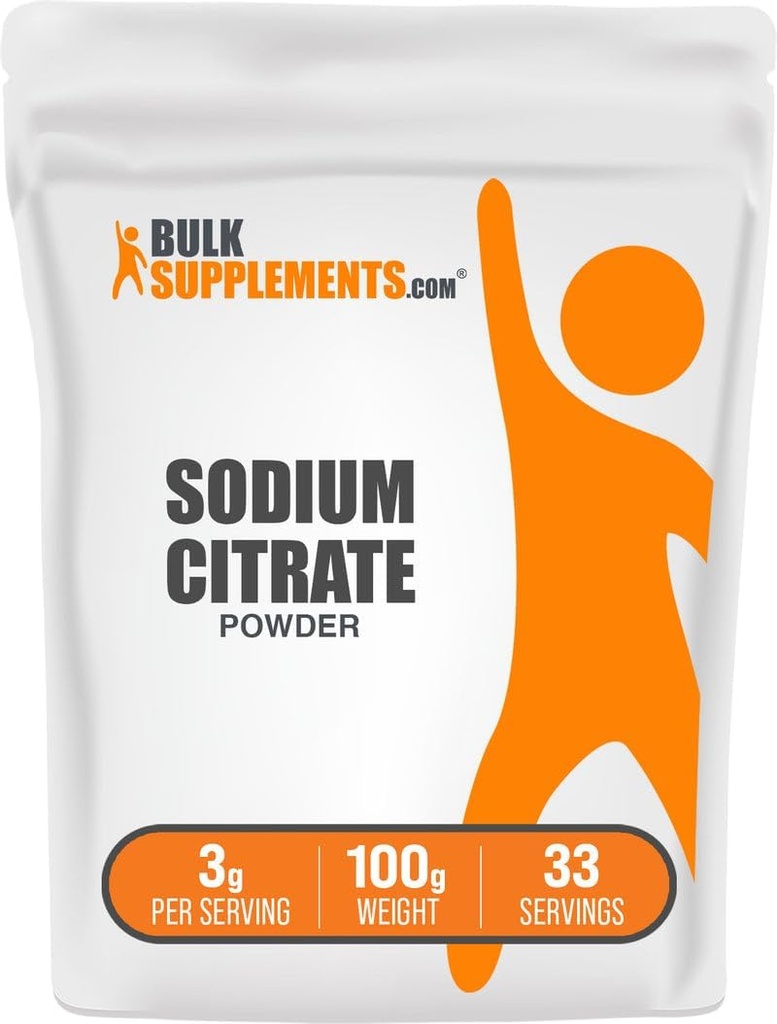 BulkSupplements.com Natriumsilikaattijauhe - Natriumsilikaatti ruoka Grade, Emulgaattori, Flavor Enhancer - Gluteeniton, 3g per tarjoilu, 100g (3.5 oz) (pakkaus 1)