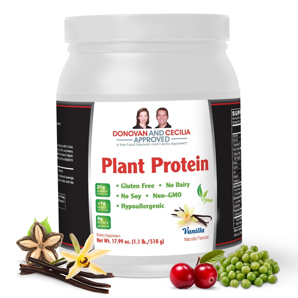 Vegaanikasviproteiini (Vanilla), DCA Nutrition
