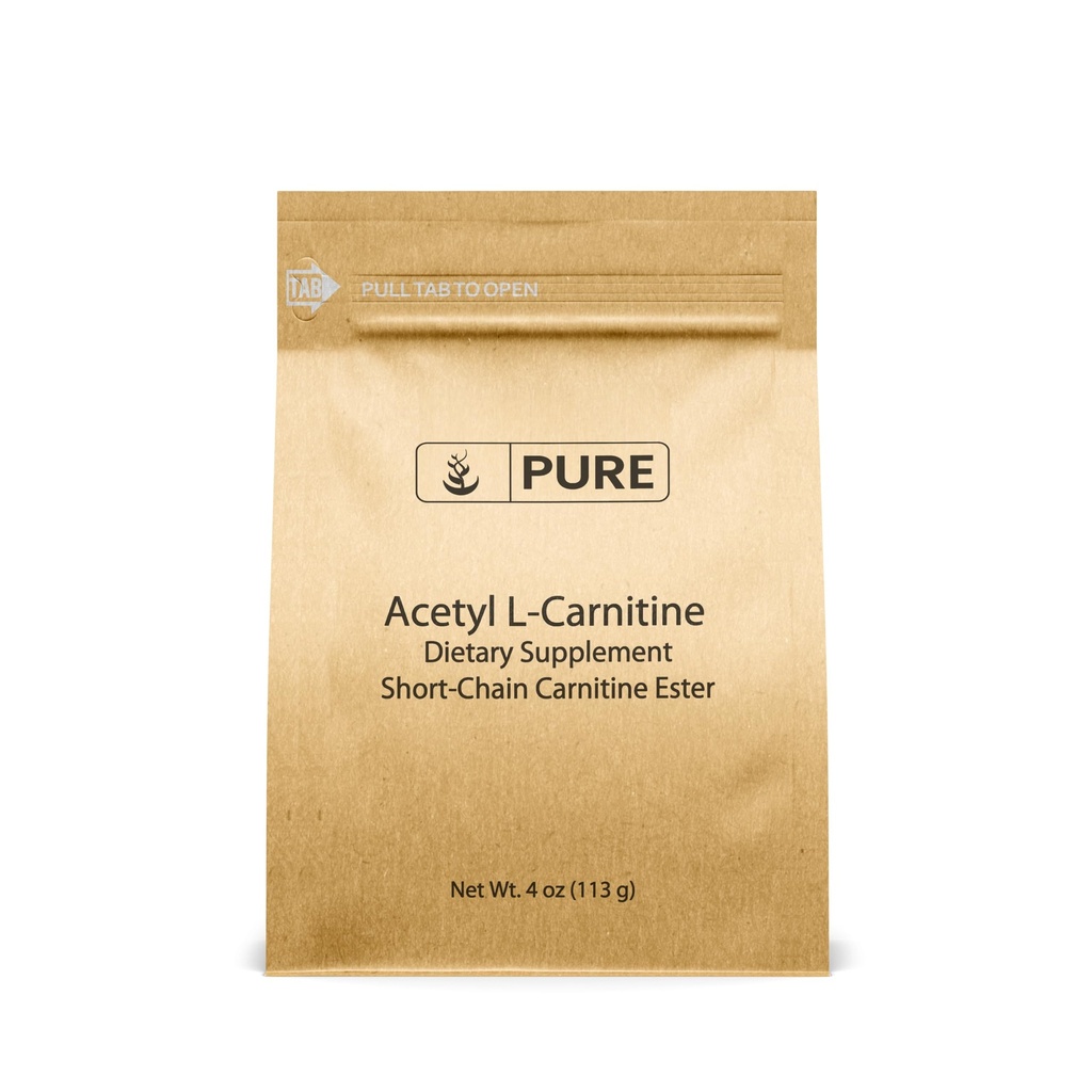 Rena originalingredienser Acetyl L-Carnitine (4oz) ALCAR, Amino Acid Powder Supplement