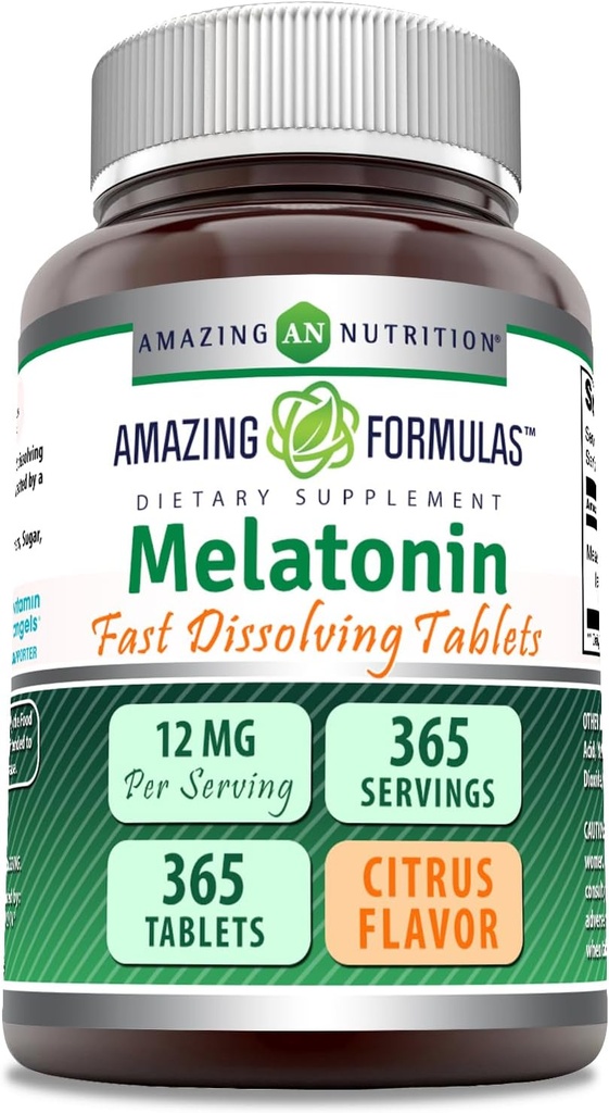 Hämmästyttävä Formula Melatoniinin nopea liukeneminen lisäravinteet ...