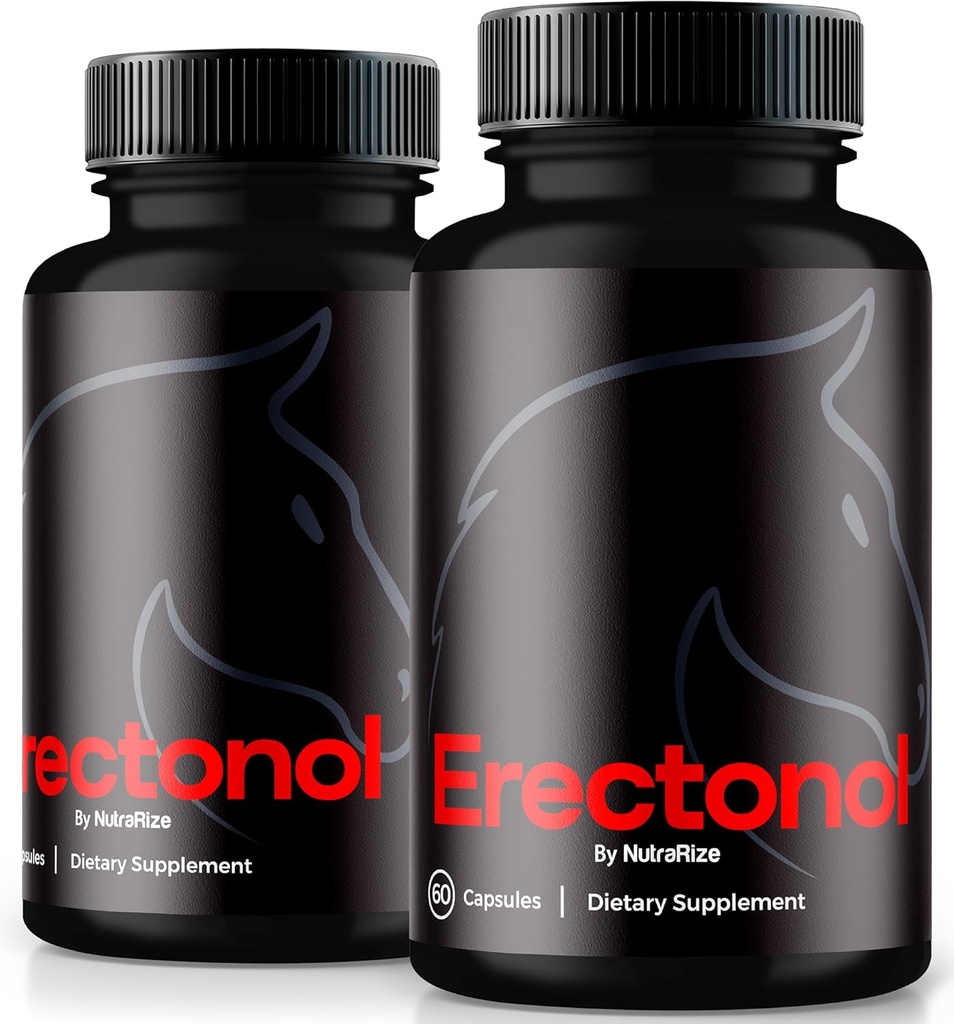 (2 Pack) Erektonoli kapselit miehille, Erektonoli Mies ruokavalio täydentää, päivittäin Formula miesten hyvinvointi ja huippu suorituskyky, Advanced Formula pillereitä aktiivinen elämäntapa, arvostelut (120 kapselia)
