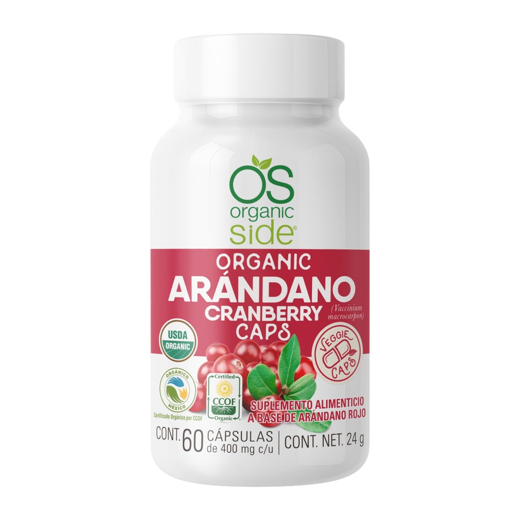 Luomukarpalo 60 kapselia - UTI:n ehkäisy - Certified USDA - Non GMO - Vegan