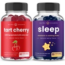 NutraChamps tart kirsikka ja uni Gummies Bundle