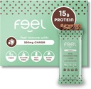 Känn Vegan Protein Bars | Mint Chocolate Chip | Keto | Gluten Free | Organic | Chaga Mushroom | 15g Plant Protein | Low Carb | High Protein | Dairy Free | Low Sugar | Grain Free | Nut Free | Soy Free