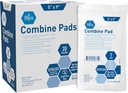 MED PRIDE Nonstick Sterile Abd Combine Pads 5x9 Extra Absorbent Kirurginen pukeutuminen raskaan verenvuodon (40 Count)