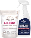 Rocco & Roxie Cat Allergia Lisäravinteet & Stain & Odor Eliminator Bundle