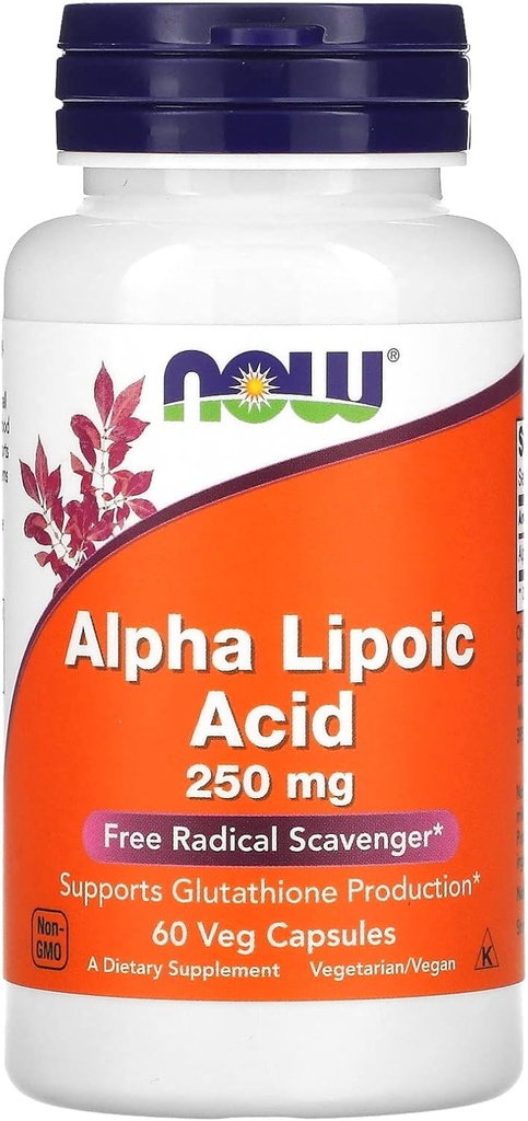 Nu livsmedel Alpha Lipoic Acid 250mg, 60 CT