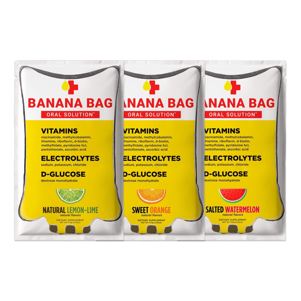 Banana Bag Oral Solution Packets 