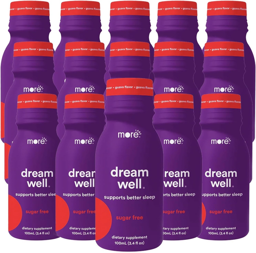 Lisää Labs Dream Hyvin Kokonaisvaltainen uni Shot Drink 15 Pack 