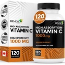 RENEW ACTIVES Maximum Strength C-vitamiini 1000MG per annos ... Antioksidantti ja immuuni Booster kokonaisterveyteen, luut, hampaat ja gums...