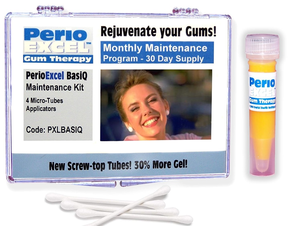Blödning Gums Solution (4 flaskor = 4 veckors leverans)