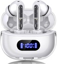 Langattomat korvakorut P1 PRO, kuulokkeet langattomat Bluetooth kuulokkeet selkeällä puhelu Mics korvanuket, mukava Fit, IPX7 vedenpitävä kuulokkeet Pitkä akku Life, 30H Leikkiaika urheiluharjoittelu