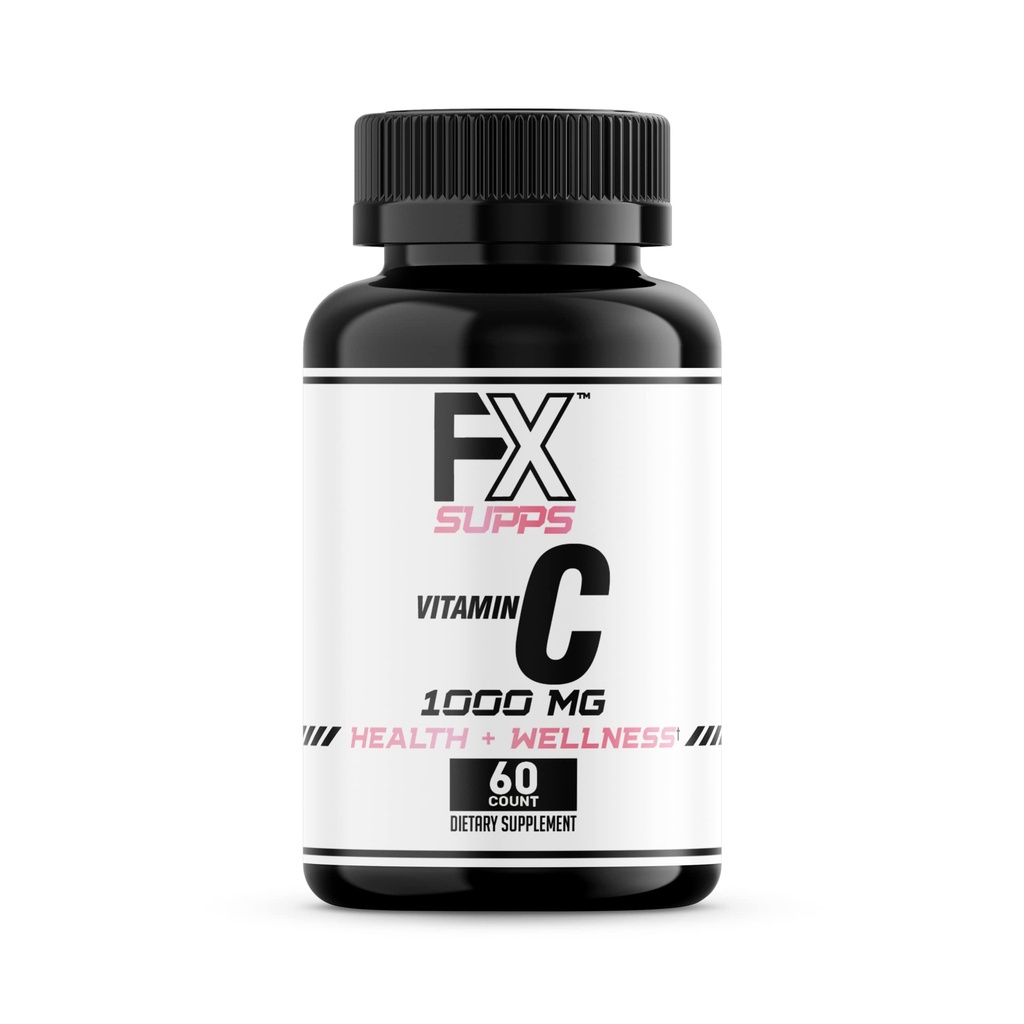 FXSUPPS C-vitamiini 1000 mg (1 100 kapselin pakkaus) 