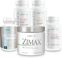 Premium Maximal Defense Value Kit: Detta 5 Premium Supplements and Vitamins kit Inkluderar: Zimax, Selenium + Spirulina, Glutathione MT + Zink, Vitamin D3 och C-Imm.