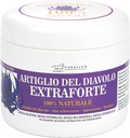 Devil's Claw Strong Gel 100% naturlig - Berikad med italienska Aloe Arborescens, Horse Chestnut, Menthol för muskler och gemensamma - 17 Oz