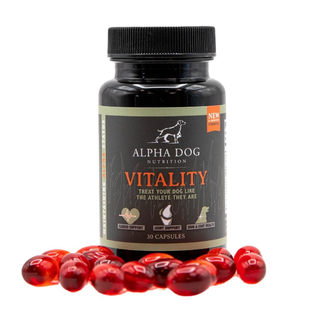 Krill Oil for Dogs - elinvoimaa Alpha Dog Nutrition 