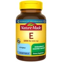 Luonto Valmistettu E-vitamiini 450 mg (1000 IU) dl-Alpha Softgels, 60 antioksidanttien tuki (Pakkaus toukokuussa Vary)