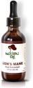 Lions Mane - Lions Mane Mushroom Supplement for Memory, Focus & Clarity - Dual Extract for Best Benefits - Brain Health, Gut Health, Immune Boost - Non-GMO, Gluten Free, Vegan - 2 Fl Oz
