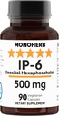 MONOHERB IP-6 Inositol Hexaphosphate 500 mg per kapsel - 90 Veg kapslar