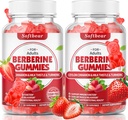 softbear berberiini kanssa Ceylon kaneli Gumie Luomu berberiini HCL 1500 mg aineenvaihdunta Immuuni terveys Sokerittomia berberiini täydentää mansikka maku 120 kreivi