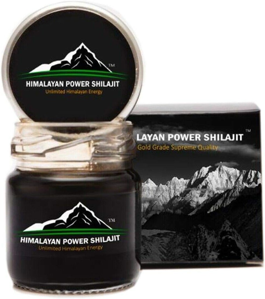 50 Grams - Purest Himalayan Power Shilajit Resin - Gold Grade 100% Pure Shilajit- Fulvic Acid & 85 + Trace Minerals Complex för energi och immunstöd